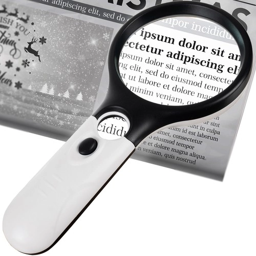 Loupe ergonomique avec éclairage LED Izoxis