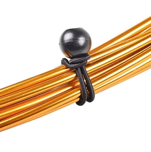 Ensemble d'attaches élastiques avec boule pour abris - 10 pièces