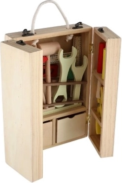 Tout-en-un dans une mallette en bois portable