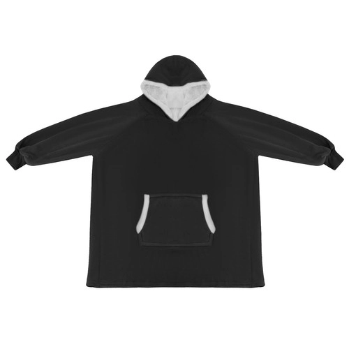 Mikina XXL - Couverture noire Ruhhy 24403