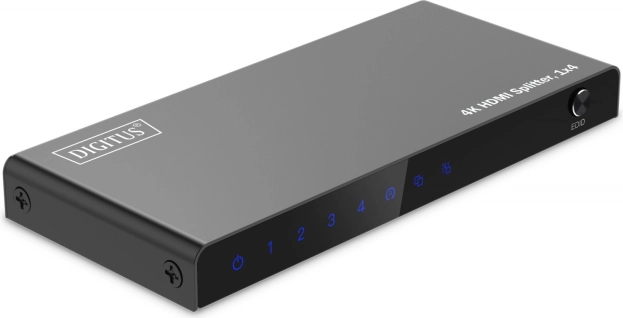 répartiteur hdmi 1×4 4k/60 hz avec hdr et edid – digitus