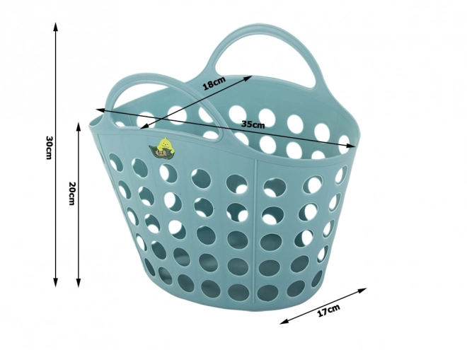 Panier en plastique pratique pour champignons et légumes