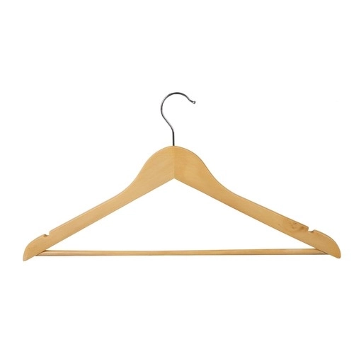 Porte-vêtements 10pcs. - Ruhhy en bois 24492