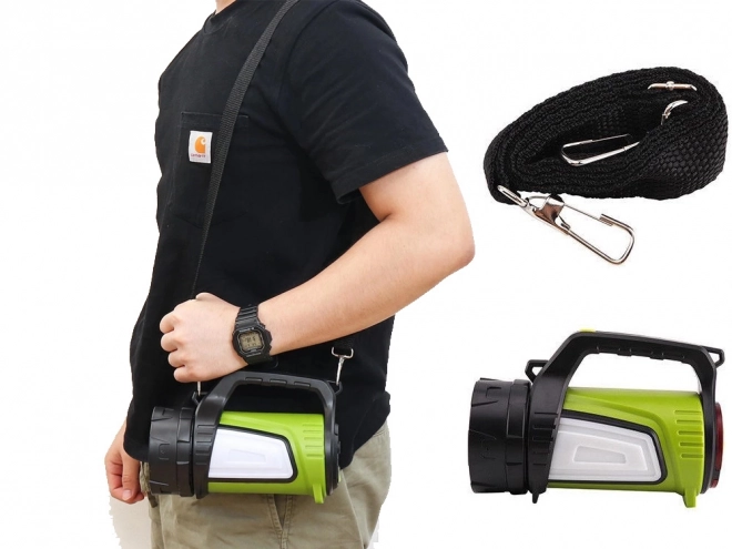 Lampe LED rechargeable avec powerbank pour camping