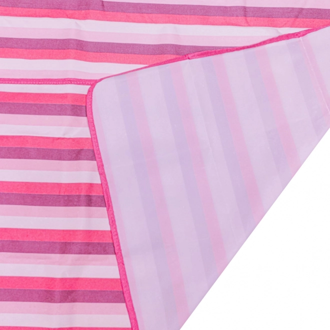 Couverture de plage et de pique-nique pliable rose