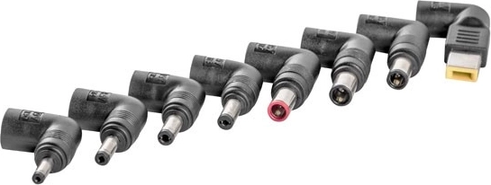 Huit embouts interchangeables pour une large compatibilité