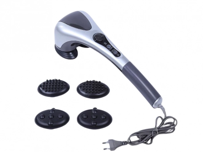 Appareil de massage double vibrant avec lumière infrarouge
