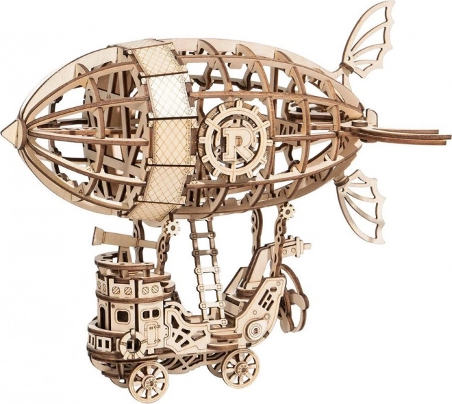 Dirigeable - Puzzle en bois 3D