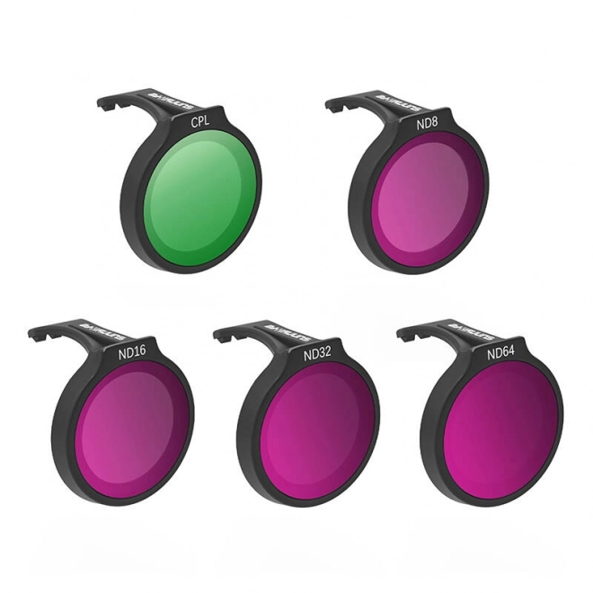 Ensemble Sunnylife de cinq filtres pour DJI Neo