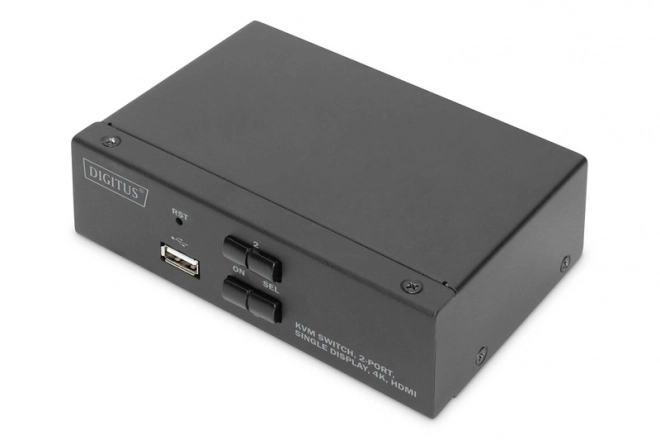 Commutateur HDMI KVM 2 ports avec résolution 4K