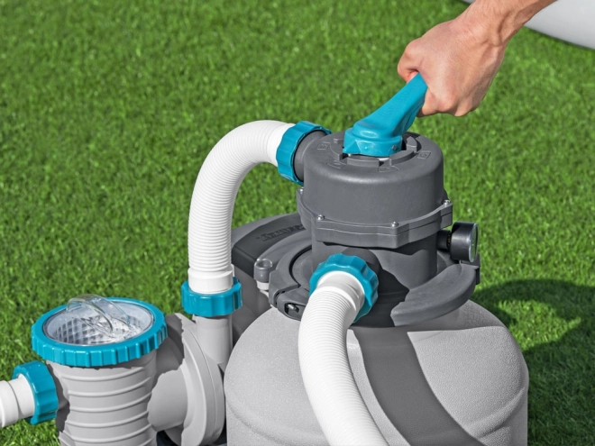 Bestway Filtration à sable pour piscine débit 8327 l/h