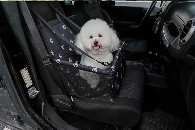Porte-bébé de siège auto portable pour chiens et chats