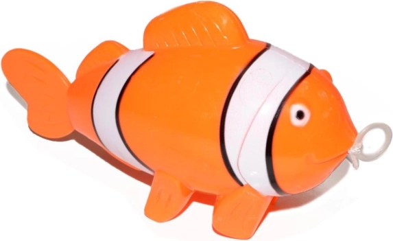 Poisson de bain à remontoir 15 cm