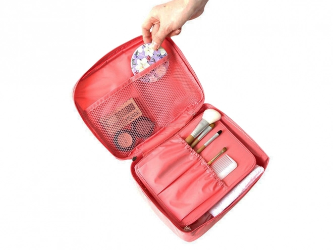Sac de voyage cosmétique - saumon