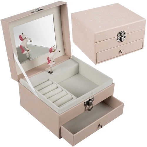 Boîte à bijoux/armoire avec boîte à musique 22903