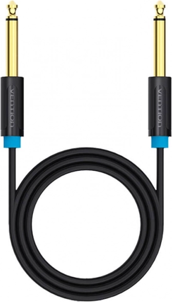Câble audio Vention 6,35 mm TS 5 m noir