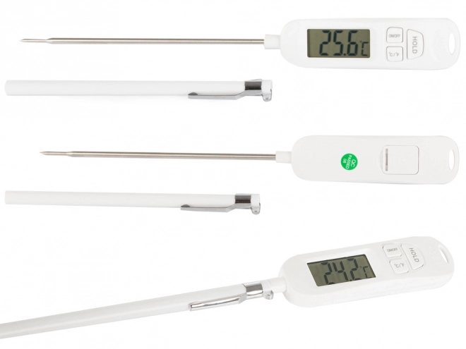 Thermomètre de cuisine numérique avec écran LCD