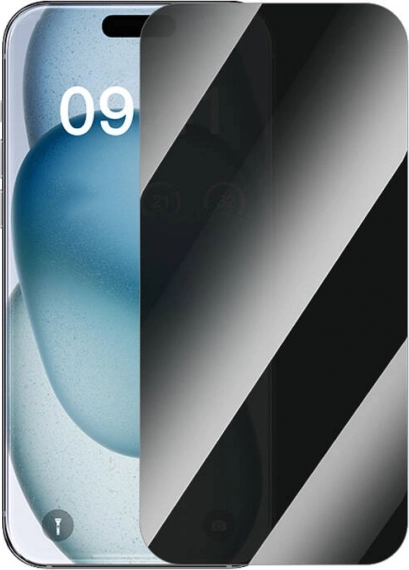 Baseus Superior verre trempé privé pour iPhone 15 Plus (2 pcs)