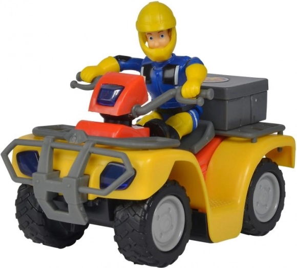 Figurine de pompier prête pour le service