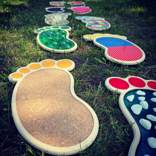 Ensemble de pistes et cercles sensoriels II
