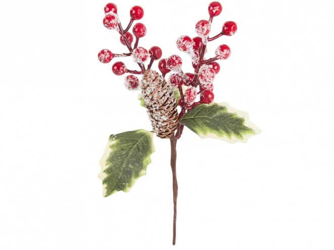 Décoration de table en sorbier de Noël