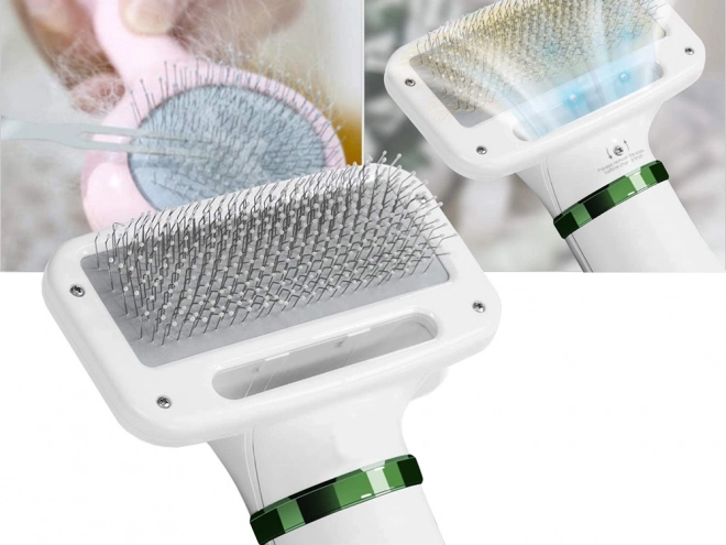 Sèche-cheveux brosse peigne 2en1 pour animaux de compagnie