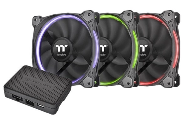 Ventilateur Thermaltake Riing 14 RGB TT Premium Edition – ensemble de 3 pièces
