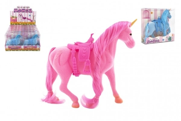 Licorne avec selle - 21 cm