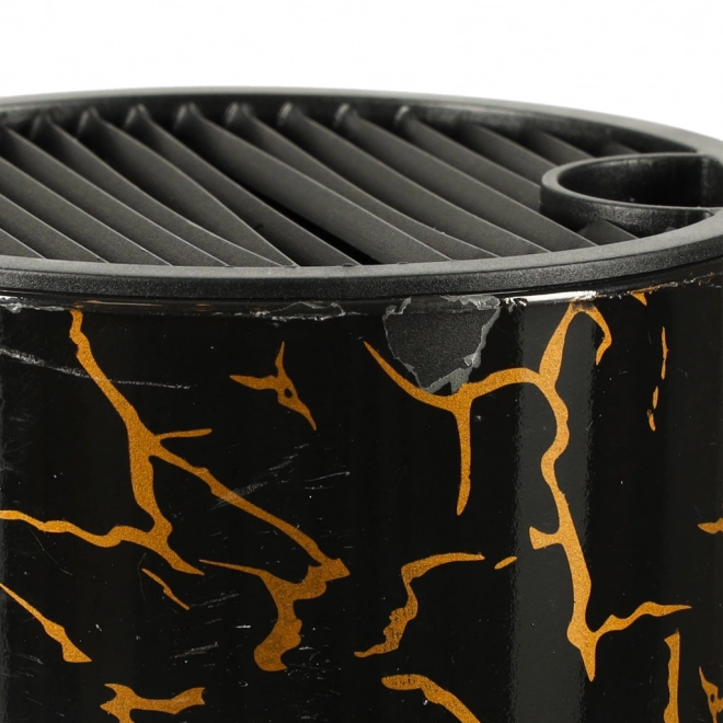 Ensemble de couteaux et ciseaux de cuisine avec design en marbre