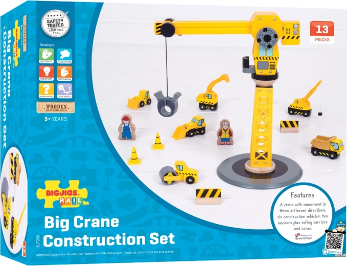 Compatible avec les circuits de trains en bois