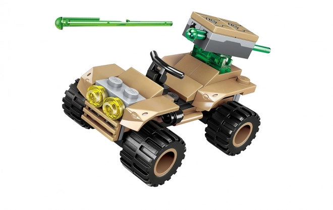 Qman Avion d'attaque kit de construction 8 en 1