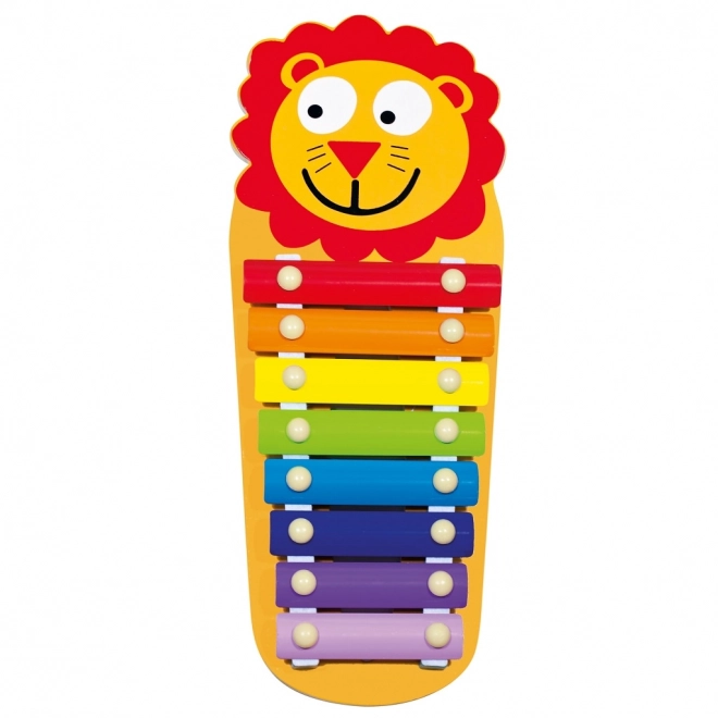 Bino Xylophone métallique Lionceau