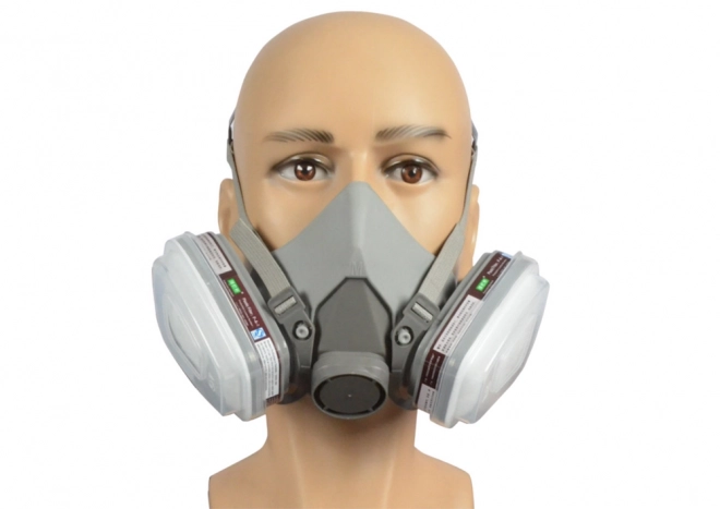 Masque de protection contre les peintures avec 2 filtres à charbon