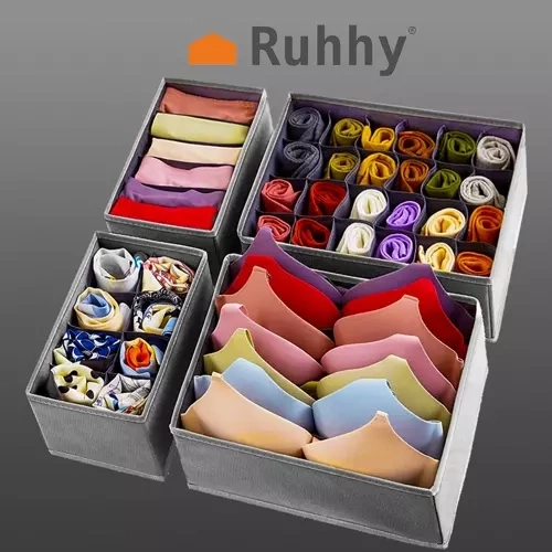 Organiseur pour sous-vêtements - ensemble de 4 pièces. Ruhy 19914