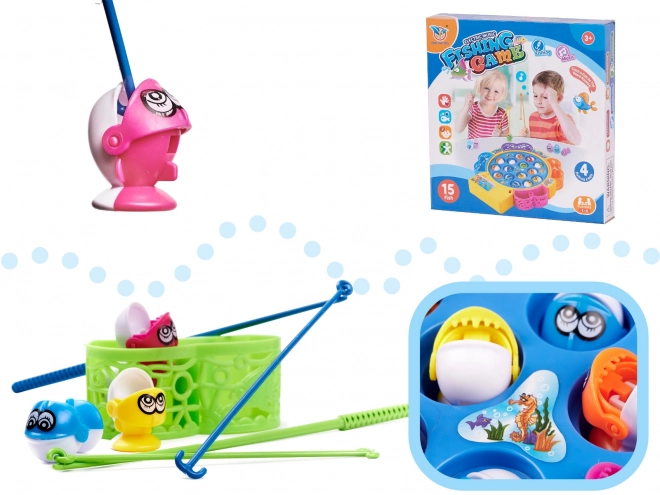Jeu de pêche familial - attrape ton poisson