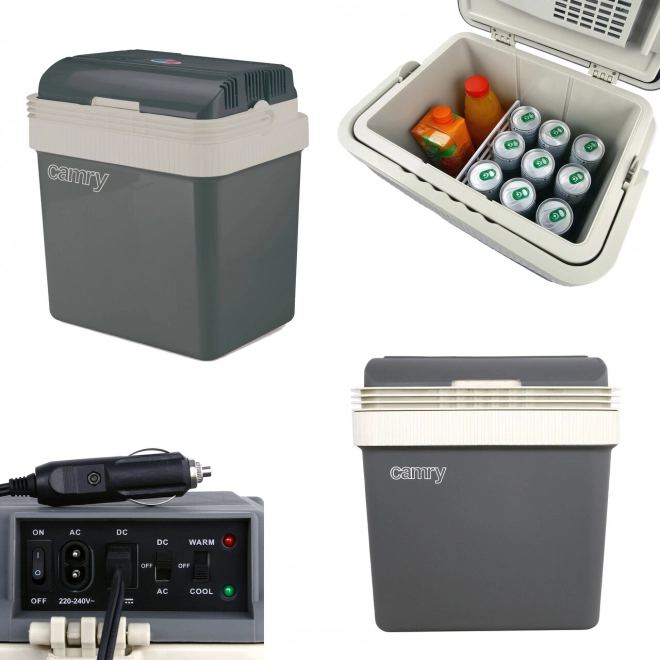 Camry Premium réfrigérateur portable avec chauffage 21 l