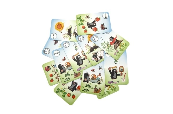 Petr noir Krtek 4- jeu de société - cartes dans une boîte en papier 6x9cm