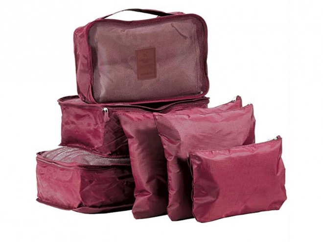 Organisateurs de voyage en filet pour bagage x6