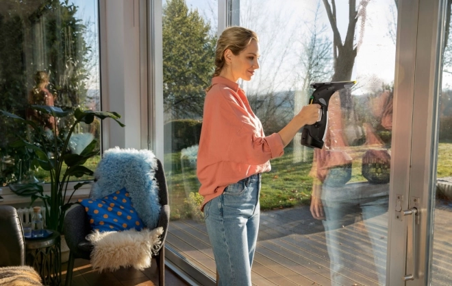 Nettoyage confortable des vitres