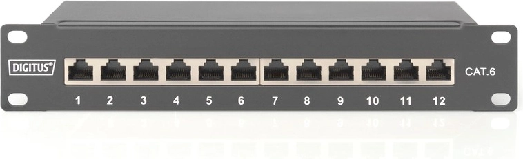 Format compact 10" et 12 ports numérotés