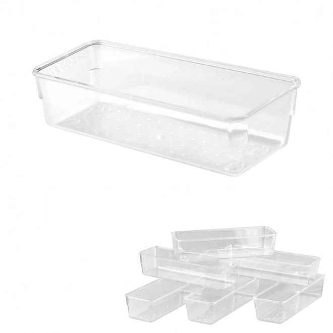 Organisateur acrylique pour bureau, ensemble de 25 él.