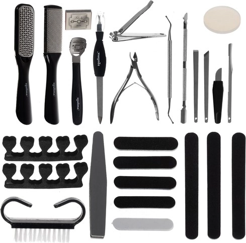 Set complet de 26 outils pour pédicure et manucure