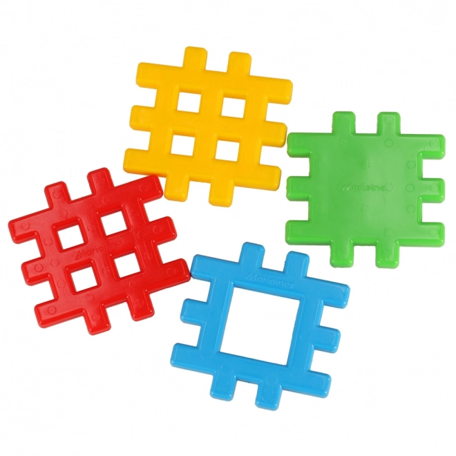 Blocs de construction colorés Wafle Marioinex - 48 pièces