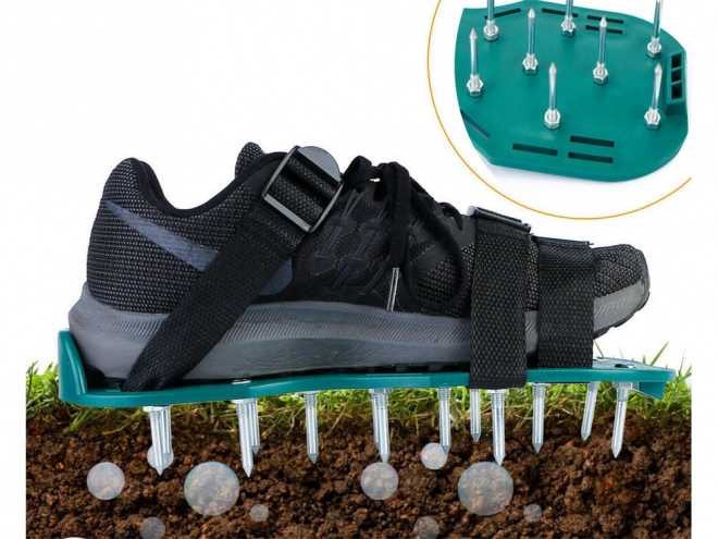 Chaussures d'aération de jardin pour pelouse