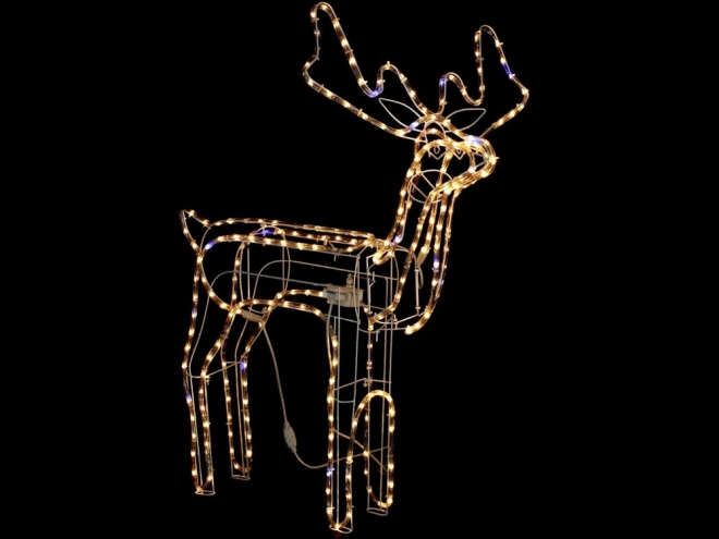 Renne lumineux avec 216 LED et tête mobile