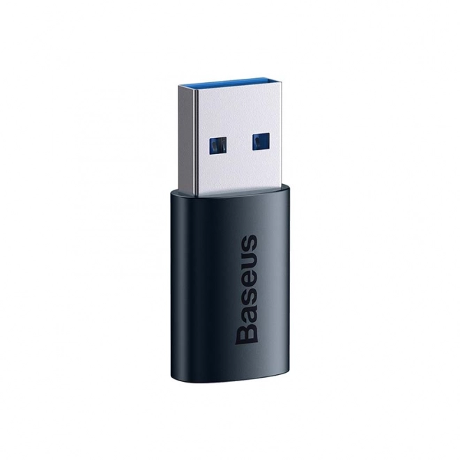 Adaptateur Baseus USB-A vers USB-C – Bleu
