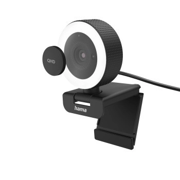Webcam Hama C-800 Pro QHD avec télécommande