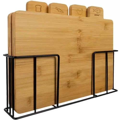 Planche en bambou - 4 pcs. Ruhy 19338