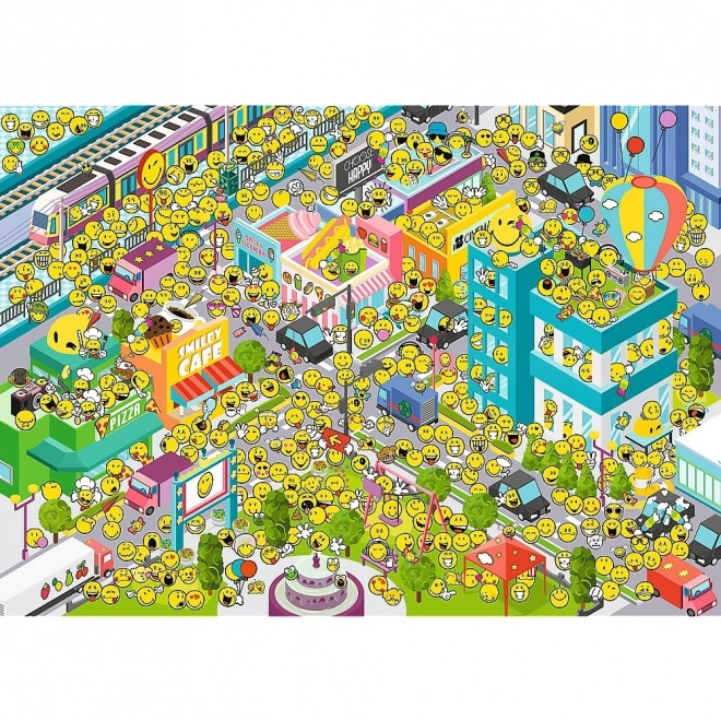 Puzzle Smiley - Où est Smiley ? 500 pièces