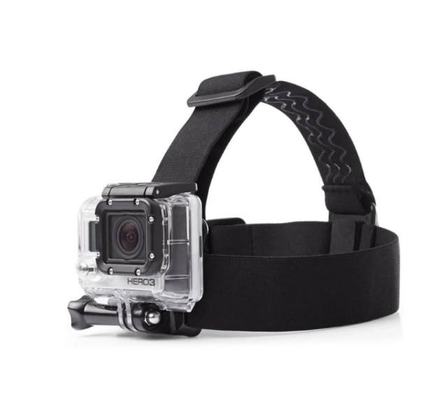 Bandeau Telesin GP-HMS-T04 avec support pour caméra d'action
